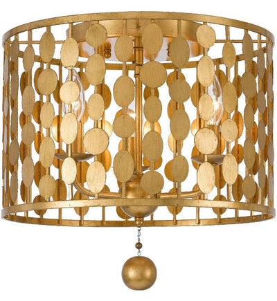 Crystorama - 544-GA - Layla 15" Flush Mount