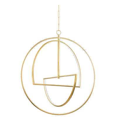 Hudson Valley - 5440-AGB - Welland 40" Chandelier