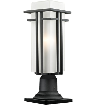 Z-Lite - 549PHMR-533PM-BK - Abbey 19.25" Outdoor Pier Mount