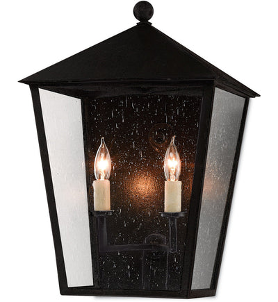 Currey & Company - 5500-0011 - Bening 17.75" Outdoor Wall Sconce