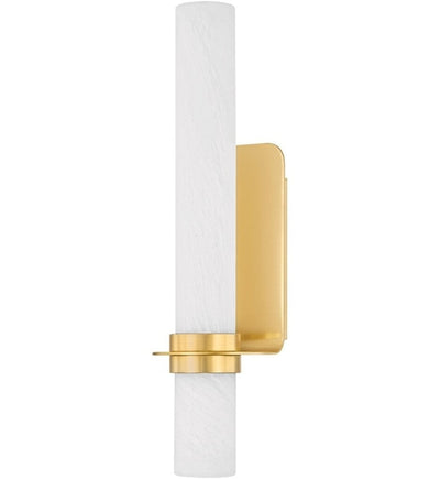 Hudson Valley - 5518-AGB - Groveland Station 18" Wall Sconce