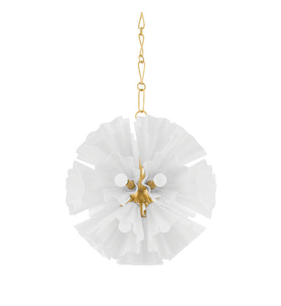 Hudson Valley - 5524-AGB - Capri 24" Chandelier