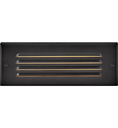 Hinkley Lighting - 55335SSB - Dash Louvered 8.75-Inch Outdoor Step Light