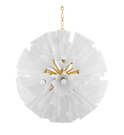 Hudson Valley - 5538-AGB - Capri 38" Chandelier