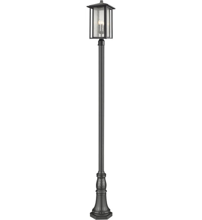 Z-Lite - 554PHXLR-518P-BK - Aspen 118.44" Outdoor Post Light