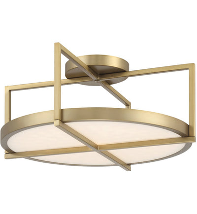 Minka-Lavery - 5615-695-L - Boada 18" Semi-Flush Mount