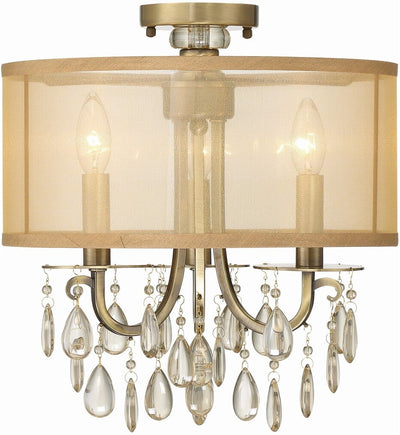 Crystorama - 5623-AB_CEILING - Hampton 14" Semi Flush