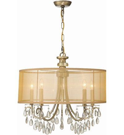 Crystorama - 5625-AB - Hampton 24" Chandelier