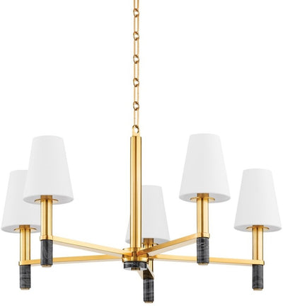 Hudson Valley - 5630-AGB - Montreal 30" Chandelier
