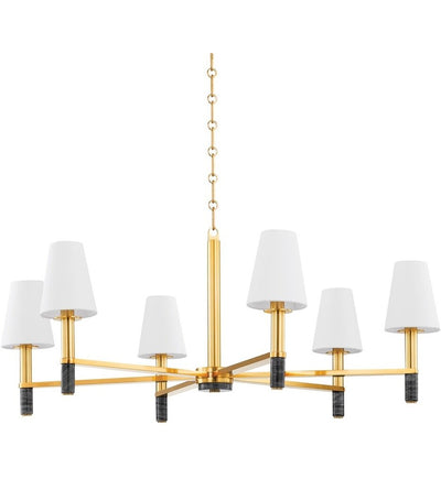 Hudson Valley - 5640-AGB - Montreal 40" Chandelier