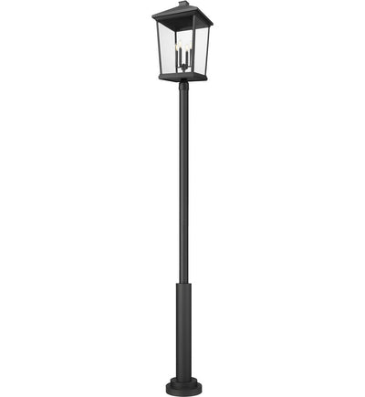 Z-Lite - 568PHXXLR-5010P-BK - Beacon 125.5" Outdoor Post Light
