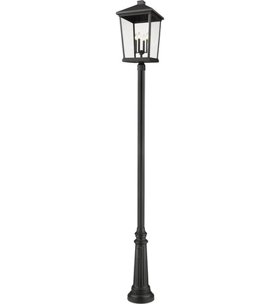Z-Lite - 568PHXXLR-511P-BK - Beacon 125.5" Outdoor Post Light