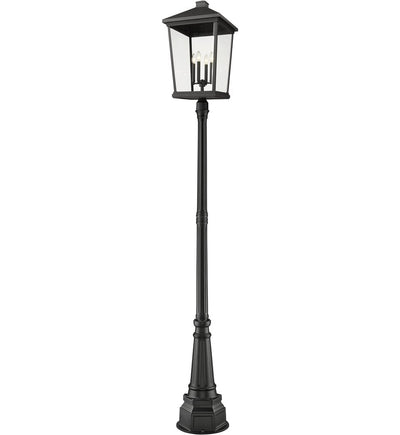 Z-Lite - 568PHXXLR-564P-BK - Beacon 113.25" Outdoor Post Light