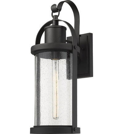 Z-Lite - 569B-BK - Roundhouse 24.75" Outdoor Wall Sconce
