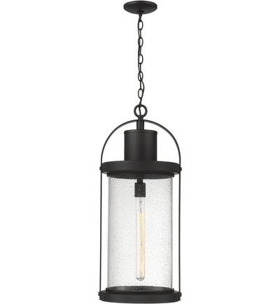 Z-Lite - 569CHXL-BK - Roundhouse 12" Outdoor Pendant