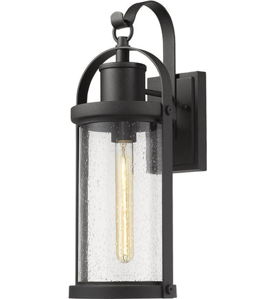 Z-Lite - 569M-BK - Roundhouse 19.5" Outdoor Wall Sconce