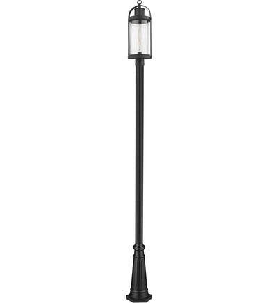 Z-Lite - 569PHB-519P-BK - Roundhouse 118.75" Outdoor Post Light