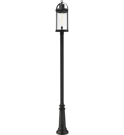 Z-Lite - 569PHXL-511P-BK - Roundhouse 125.75" Outdoor Post Light
