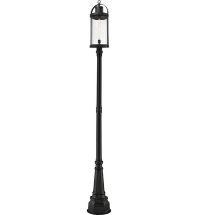 Z-Lite - 569PHXL-564P-BK - Roundhouse 113.25" Outdoor Post Light