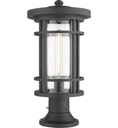 Z-Lite - 570PHB-553PM-BK - Jordan 19.75" Outdoor Pier Mount