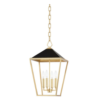 Hudson Valley - 5713-GL/BK - Paxton 12" Pendant