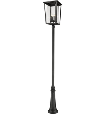 Z-Lite - 571PHXXLR-511P-BK - Seoul 125.5" Outdoor Post Light