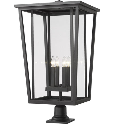 Z-Lite - 571PHXXLR-533PM-BK - Seoul 32" Outdoor Pier Mount