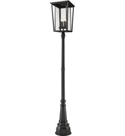 Z-Lite - 571PHXXLR-564P-BK - Seoul 113" Outdoor Post Light