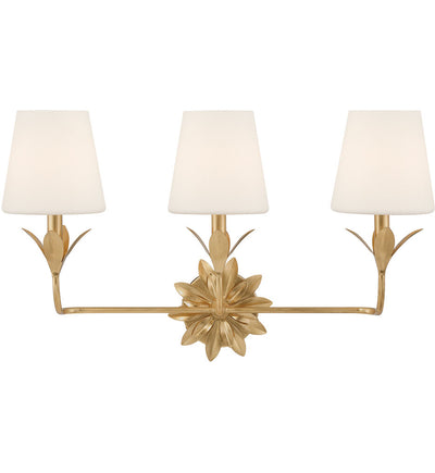 Crystorama - Broche 25'' Bath Vanity Light