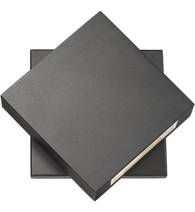 Z-Lite - Quadrate 9.25" Outdoor Wall Sconce