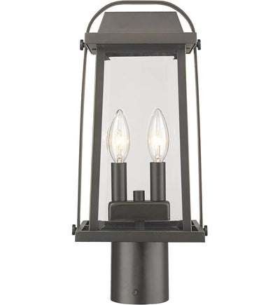 Z-Lite - Millworks 16.75" Outdoor Post Mount