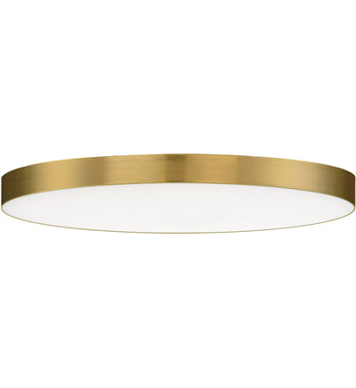 Maxim Lighting - 57664WTSBR - Trim 11-Inch Flush Mount