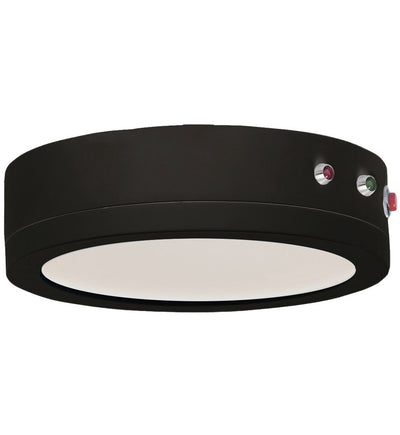 Maxim Lighting - 57784WTBK - Wafer 7-Inch Flush Mount