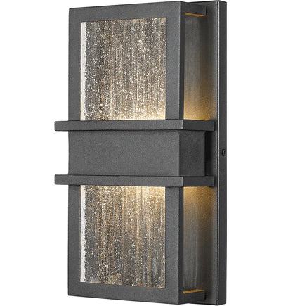Z-Lite - 577S-BK-LED - Eclipse 12" Outdoor Wall Sconce
