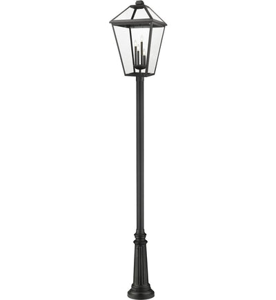 Z-Lite - 579PHXLXR-511P-BK - Talbot 128.75" Outdoor Post Light