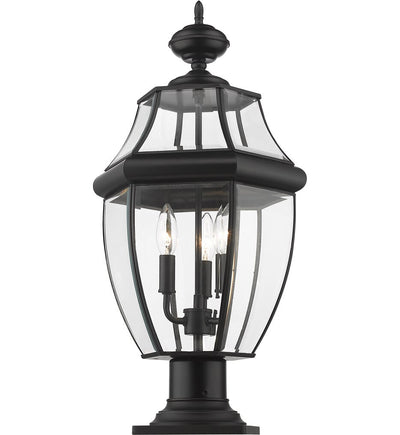 Z-Lite - 580PHB-533PM-BK - Westover 22.25" Outdoor Pier Mount