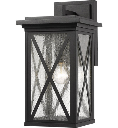 Z-Lite - 583B-BK - Brookside 18.25" Outdoor Wall Sconce