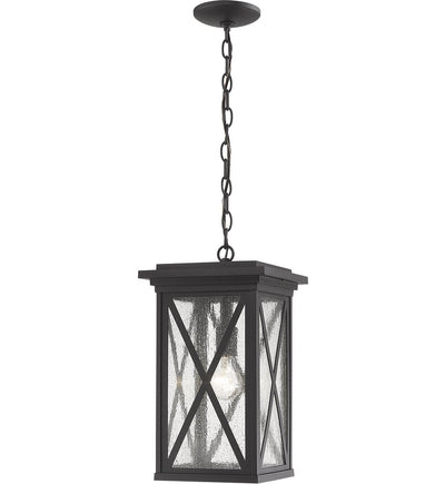 Z-Lite - 583CHB-BK - Brookside 9.5" Outdoor Pendant