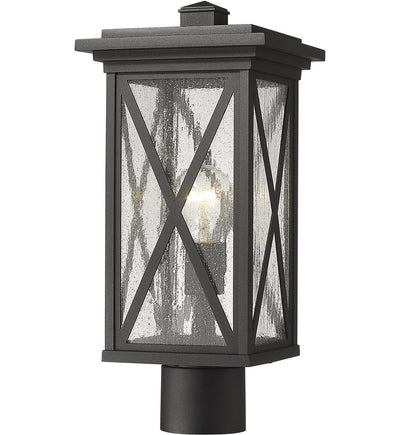 Z-Lite - 583PHMR-BK - Brookside 16.5" Outdoor Post Mount