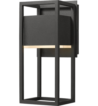 Z-Lite - 585S-BK-LED - Barwick 12.5" Outdoor Wall Sconce