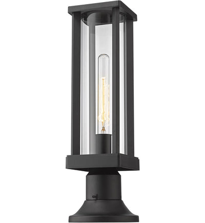 Z-Lite - 586PHMR-553PM-BK - Glenwood 16" Outdoor Pier Mount