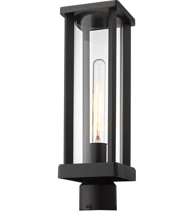 Z-Lite - 586PHMR-BK - Glenwood 15" Outdoor Post Mount