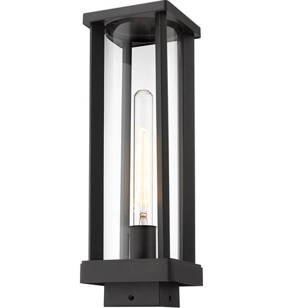 Z-Lite - 586PHMS-BK - Glenwood 15" Outdoor Post Mount