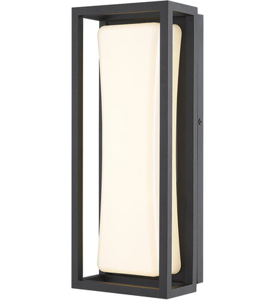 Z-Lite - 587S-BK-LED - Baden 12.5" Outdoor Wall Sconce