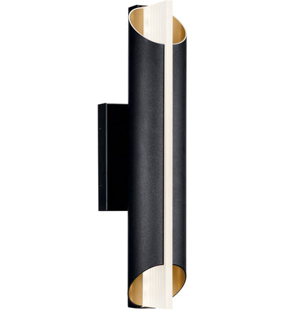 Kichler - 59078BKTLED - Astalis 20.75" Outdoor Wall Sconce