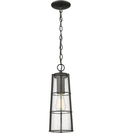 Z-Lite - 591CHB-BK - Helix 6" Outdoor Pendant