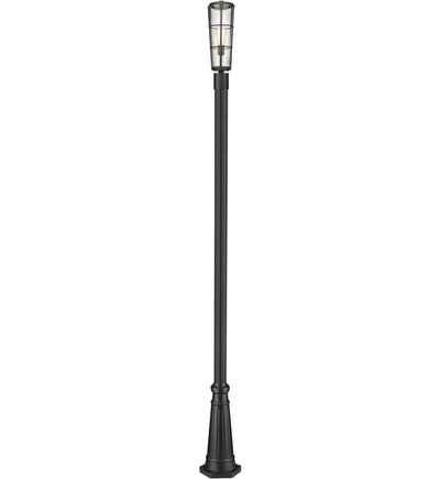 Z-Lite - 591PHB-519P-BK - Helix 113.25" Outdoor Post Light