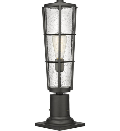 Z-Lite - 591PHB-533PM-BK - Helix 21.25" Outdoor Pier Mount