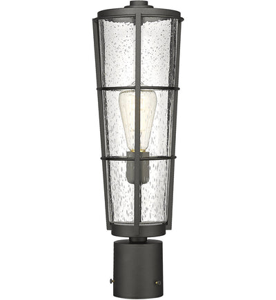 Z-Lite - 591PHB-BK - Helix 19.5" Outdoor Post Mount
