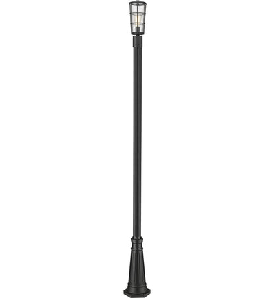 Z-Lite - 591PHM-519P-BK - Helix 109.25" Outdoor Post Light